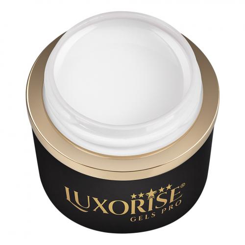 Gel UV Constructie Unghii RevoFlex LUXORISE 15ml - White - Geluri UV Colorate -
