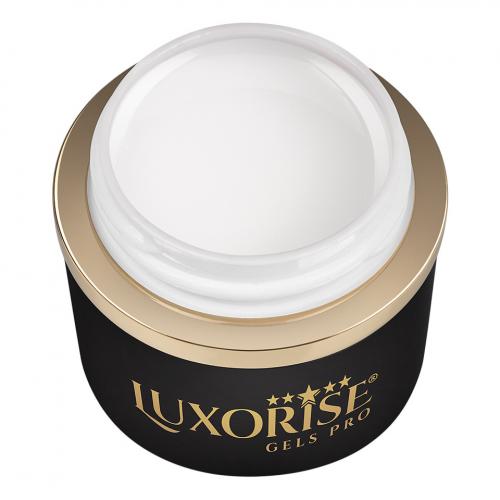 Gel UV Constructie Unghii RevoFlex LUXORISE 30ml - Extreme White - Geluri UV Colorate -