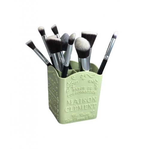 Organizator pentru cosmetice Makeup - Suport - Verde - Pensule Si Accesorii -