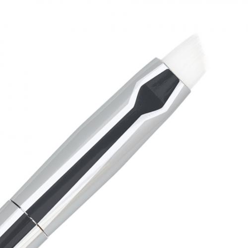 Pensula pentru tus - Makeup - Eyeliner Brush - Silver - Pensule Si Accesorii -