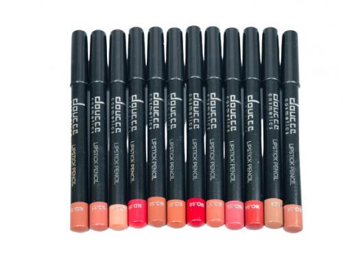 Set 12 creioane de buze Doucce Cosmetics Lipstick Pencil - Produse de Machiaj - Creion Buze