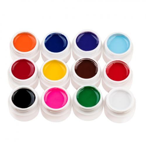 Set 12 geluri UV Color ENS PRO Magic Nails + CADOU - Geluri UV Colorate -