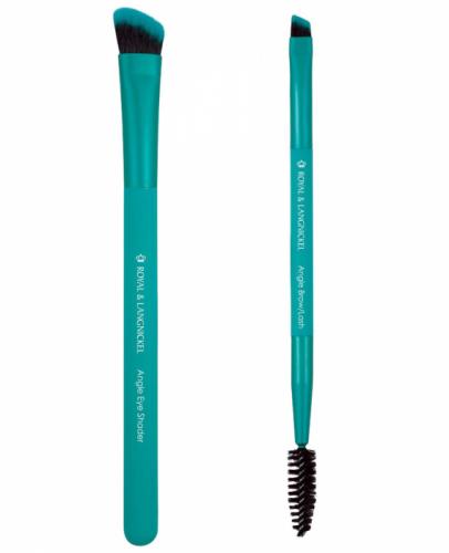 Set pensule profesionale pentru Sprancene Royal Langnickel MODA EZGlam Duo Beautiful Brows - Truse Si Seturi -