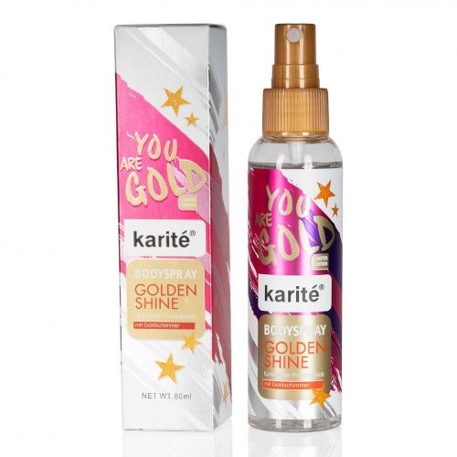 Spray de corp cu sclipici / glitter BodySpray Golden Shine - Produse Ingrijire Corporala -